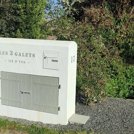 Les 3 Galets Дом отдыха Ile d'Yeu